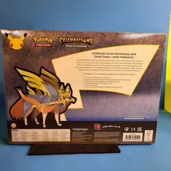 Pokemon Celebrations 25th Anniversary Deluxe Pin Collection Box Zacian SEALED - Image 2