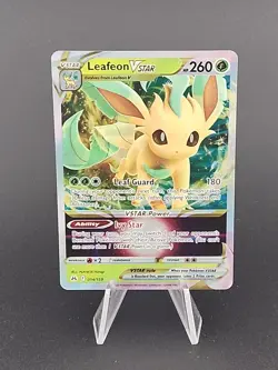 Leafeon VSTAR Holo Ultra Rare Pokemon Sword & Shield: Crown Zenith 014/159 A - Image 1