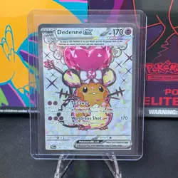 Pokemon TCG Dedenne EX Holo Ultra Rare Full Art S&V Paldea Evolved 239/193 NM - Image 1