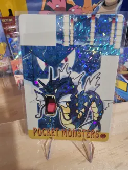 1999 Pokemon Vending Prism Gyarados Sticker #40 - Pocket Monster - Ash - Image 2