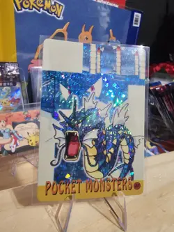 1999 Pokemon Vending Prism Gyarados Sticker #40 - Pocket Monster - Ash - Image 3