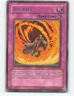 Firewall #FOTB-EN060 Rare Yugioh Card - Image 1