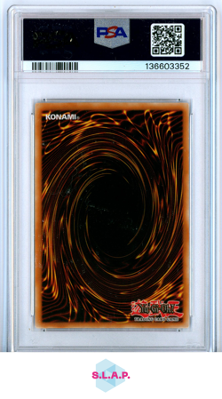 CYBER DRAGON GHOST/PAST: 2ND HTG-GER. YU-GI-OH! GFP2 2022 DE178 PSA 7 - Image 2