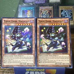 Yugioh Toon Dark Magician TDIL-EN032 Super Rare - NM 💎 X2 - Image 1