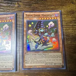 Yugioh Toon Dark Magician TDIL-EN032 Super Rare - NM 💎 X2 - Image 3