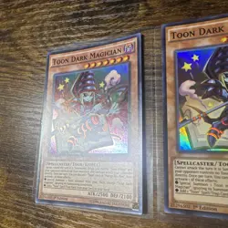 Yugioh Toon Dark Magician TDIL-EN032 Super Rare - NM 💎 X2 - Image 4