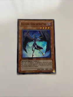 Yu-Gi-Oh! TCG Blackwing - Shura the Blue Flame Raging Battle RGBT-ENPP2 1st... - Image 1