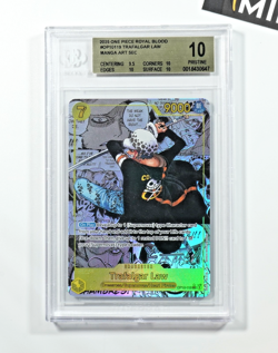 One Piece BGS 10 Trafalgar Law OP10-119 Manga Art Royal Blood 2025 English - Image 1