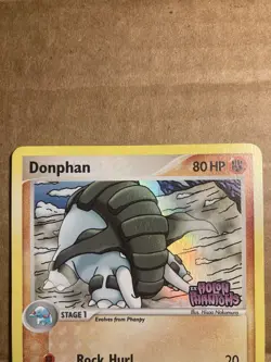 Donphan Pokemon Card Holon Phantoms 40/110 Holo NM - Image 3