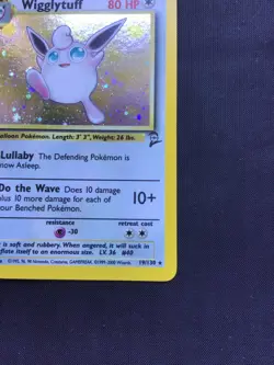 Pokemon Cards: Base Set 2 Rare Holo: Wiiglytuff 19/130 - Image 5