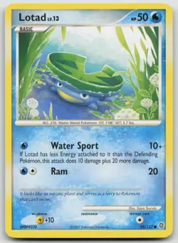 Lotad 92/132 Secret Wonders Common Pokemon TCG Card - Image 1