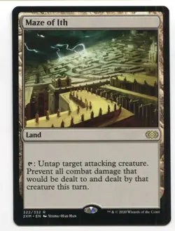 Magic The Gathering MTG Double Masters Card #322 Maze of Ith - Image 1