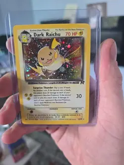 Dark Raichu 83/82 Holo Rare | Team Rocket | WOTC Vintage Pokemon Card - Image 2