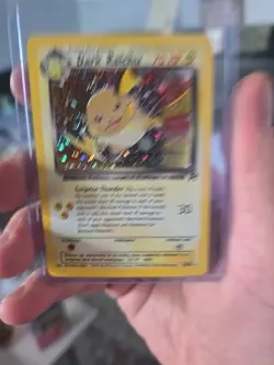Dark Raichu 83/82 Holo Rare | Team Rocket | WOTC Vintage Pokemon Card - Image 3