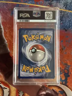 Nidoking 6/102 HGSS Triumphant Holo PSA 8 NM-MT Pokemon Card - Image 2