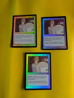 Devout Witness x3 Spellshaper Mercadian Masques. FOIL. Magic the Gathering Card. - Image 1