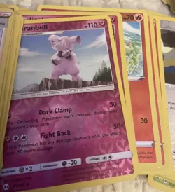 Pokemon TCG V Powers Tin Eevee V w/Variety Lot Pokemon Cards - Image 3