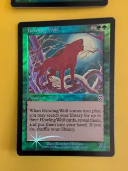 Deepwood Tantiv & Howling Wolf Mercadian Masques. FOIL. Magic the Gathering Card - Image 2