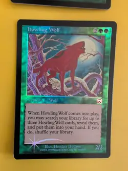 Deepwood Tantiv & Howling Wolf Mercadian Masques. FOIL. Magic the Gathering Card - Image 3