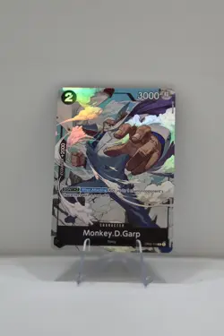 OP12-056 Monkey.D.Garp : Super Rare Alternative Art English One Piece TCG Card : - Image 1