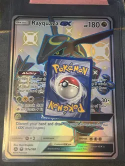 Rayquaza GX Celestial Storm Holo Jumbo Card 177a/168 Promo Ultra Rare Pokemon - Image 3