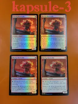4x Blazing Rootwalla | FOIL | Modern Horizons 2 | MTG Magic Cards - Image 1