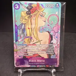 Black Maria (Illustration Box Vol.2) OP08-074 One Piece Promotion Cards Foil - Image 1