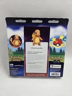 Pokemon Go Pin Collection New Sealed Charmander Promo Card + 3 Booster Packs - Image 2