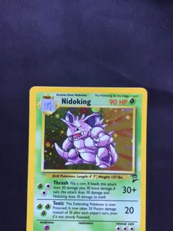 Pokemon Cards: Base Set 2 Rare Holo: Nidoking 11/130 - Image 2