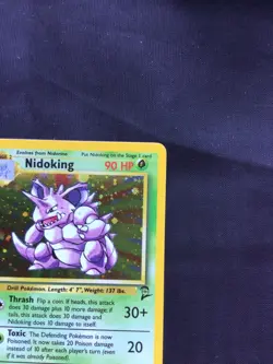 Pokemon Cards: Base Set 2 Rare Holo: Nidoking 11/130 - Image 4