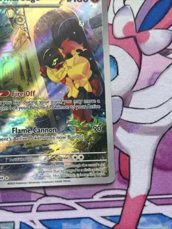 Armarouge Scarlet & Violet Base Illustration Rare Holo Pokemon TCG Card 203/198 - Image 5