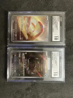 Pokemon TCG Japanese CGC Graded Art Rare Holo Card Lot - 6 bug theme #B2 - Image 4