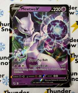Pokemon Mewtwo V Holo 030/078 Pokemon GO NM Card - Image 1