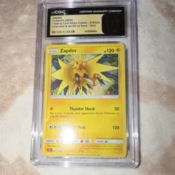 Pokemon TCG Zapdos Classic Holo CGC 10 Trading Card Game 012/034 - Image 1