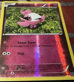 Pokemon TCG - 2x SPRTIZEE - X&Y Base Set 92/146 Reverse Holo Common Cards - VLP - Image 3