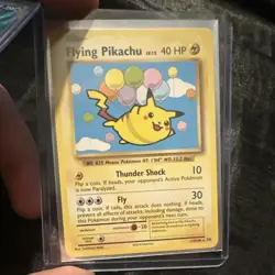 Pokemon Flying Pikachu 110/108 Secret Rare Evolutions 2016 Regular English Card - Image 1