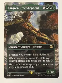 Fangorn, Tree Shepherd (Borderless) The Lord of the Rings Non-Foil MTG NM - Image 1