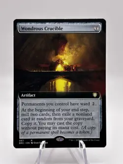 Wondrous Crucible 067 Extended Art Commander: The Brothers' War BRC MTG NM - Image 1
