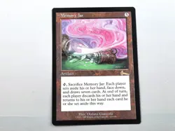 MTG - URZA'S LEGACY (BB/'99) - MEMORY JAR (129) - KRUG DER ERINN./RARE/N. PL./NM - Image 1