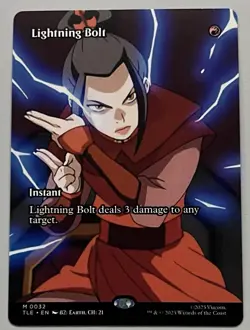 MTG Avatar: TLE Lightning Bolt Instant MYTHIC REGULAR #0032 - Image 1