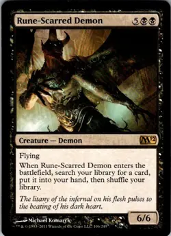 Magic | M12 | Rune-Scarred Demon | 106 | LP - Image 1