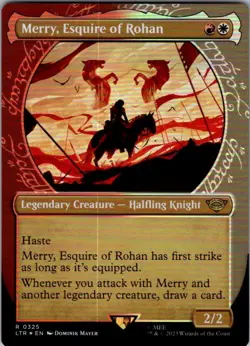 Magic | LTR | Merry, Esquire of Rohan (Showcase) | 325 | NM | Foil - Image 1