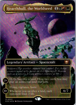 Magic | EOC | Hearthhull, the Worldseed (Borderless) | 1 | LP Foil - Image 1