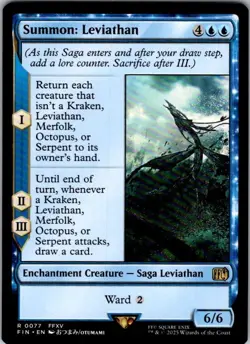 Magic | FIN | Summon: Leviathan | 77 | NM - Image 1