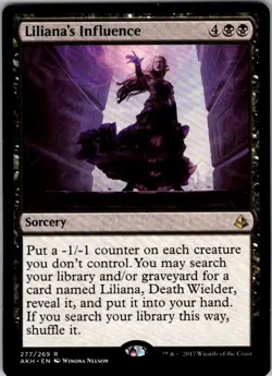 Magic | AKH | Liliana's Influence | 277 | LP - Image 1