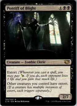 Magic | C14 | Pontiff of Blight | 155 | LP - Image 1