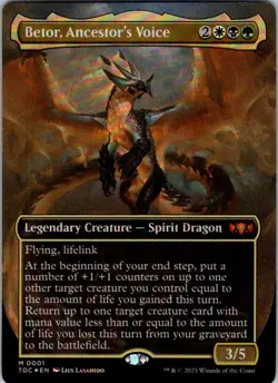 Magic | TDC | Betor, Ancestor's Voice (Borderless) | 1 | LP Foil - Image 1
