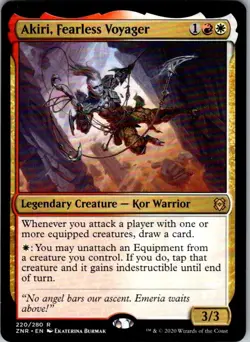 Magic | ZNR | Akiri, Fearless Voyager | 220 | NM - Image 1