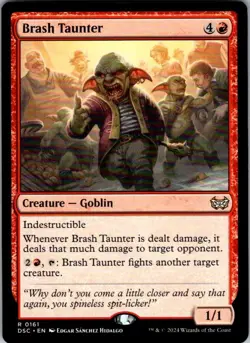Magic | DSC | Brash Taunter | 161 | NM - Image 1