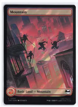 Mountain (0308) (Surge Foil) Teenage Mutant Ninja Turtles Foil - Image 1